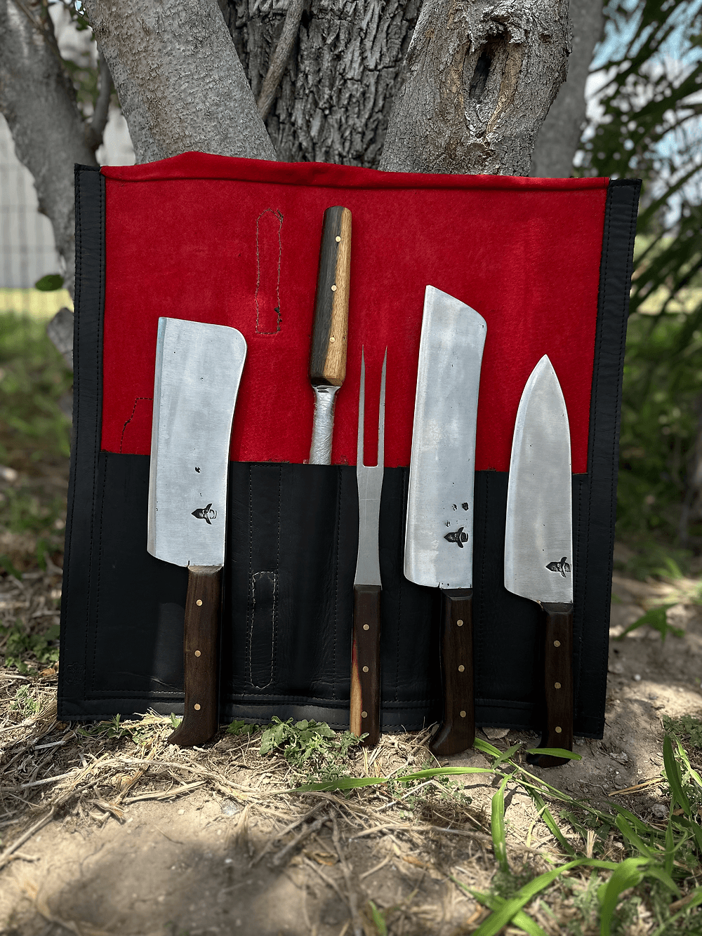 Grill Master 3-Knife Set Ebony (Stainless-Steel)