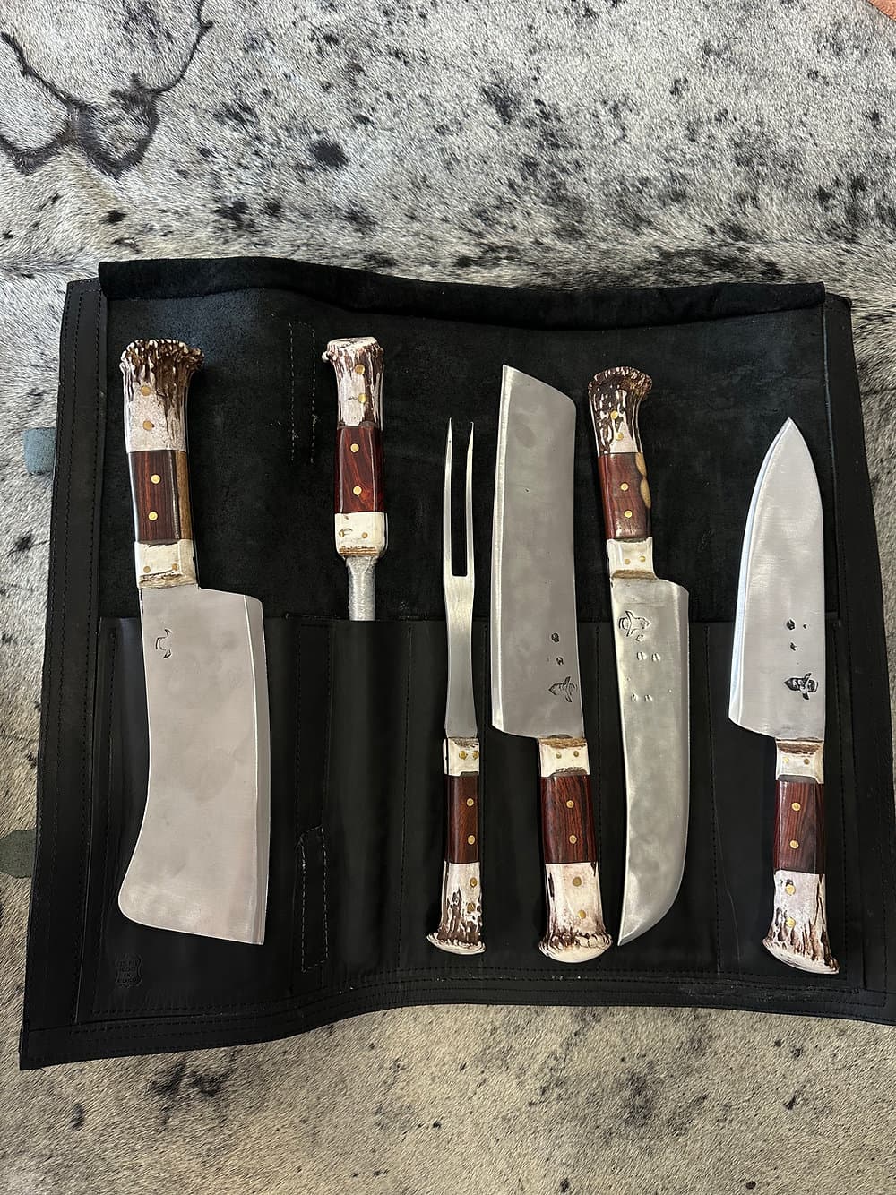 Grill Master 4-Knife Set (Tx Hunter)